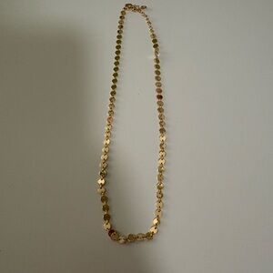 Elegant Gold-Tone Choker Necklace